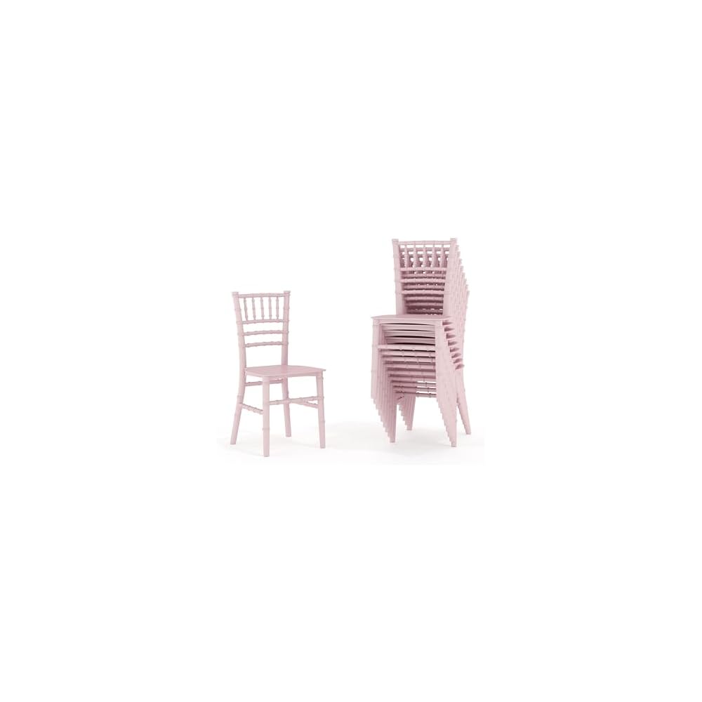 Flash Furniture Hercules Kids Resin Chiavari Chair, White