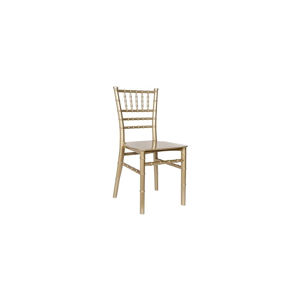 Flash Furniture Hercules Kids Resin Chiavari Chair, White